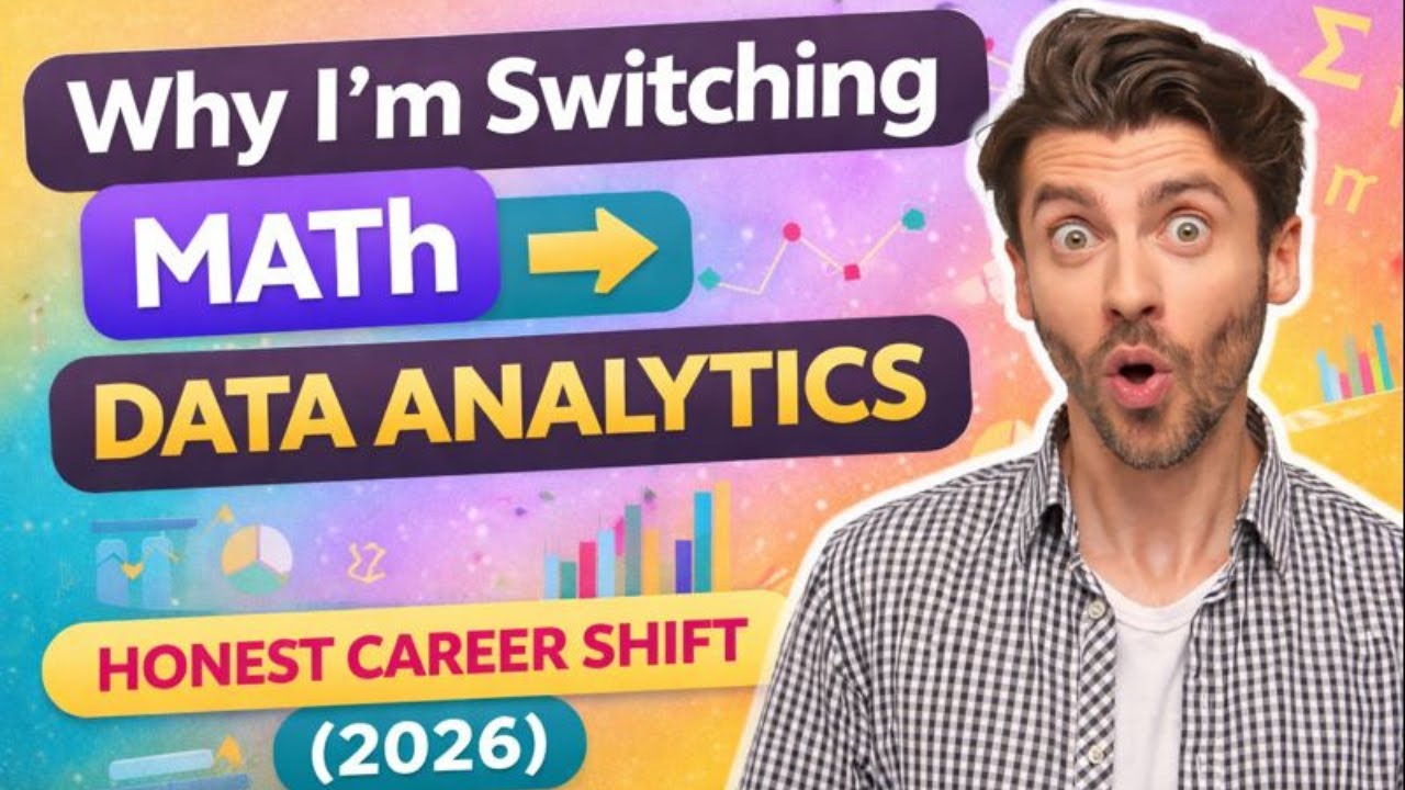 Why I’m Switching from Math to Data Analytics | Honest Career Shift (2026) | Odaima Learns