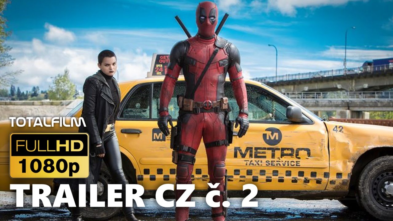 Deadpool (2016) CZ HD trailer č. 2