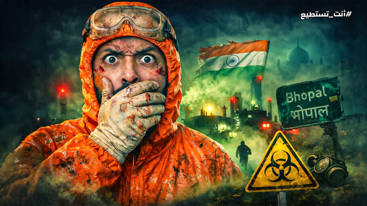 جحيم بوبال ☠️: الغاز الذي أذاب أجساد البشر | ليلة الرعب في الهند 🇮🇳😱