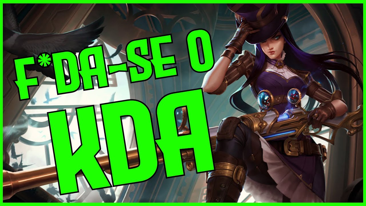 O KDA NÃO IMPORTA NO LEAGUE OF LEGENDS - FERRO AO MESTRE *CAITLYN VS EZREAL*