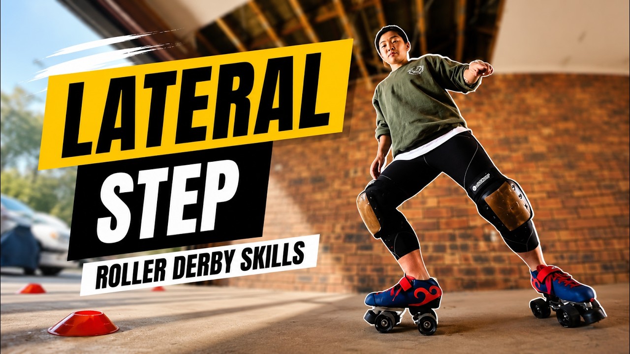 How to Lateral Step Tutorial | Roller Derby Skills