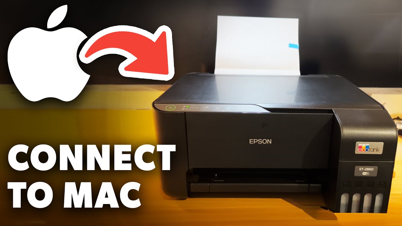 Как подключить Epson EcoTank к Mac (ET 2860, 2400, 2870, 2700)
