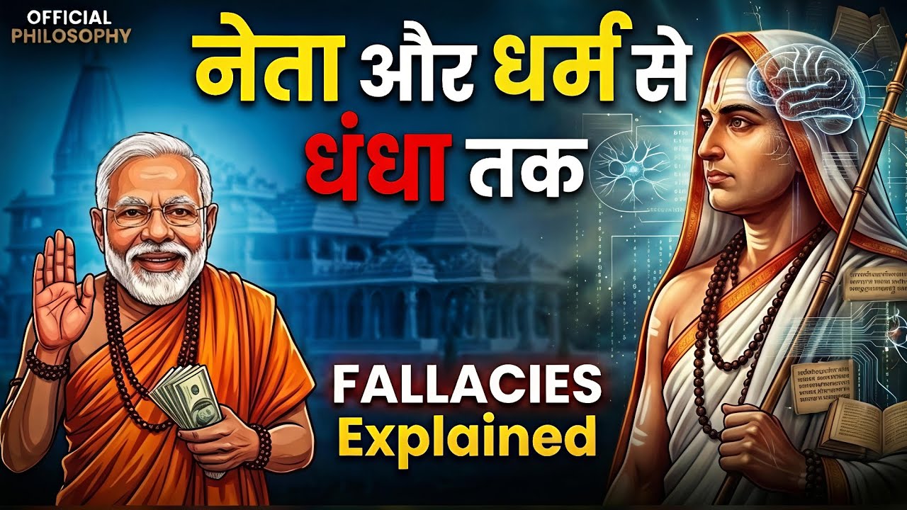 आपके दिमाग को कैसे 'Hack' किया जाता है? | Dark Psychology of Logical Fallacies | Official Philosophy