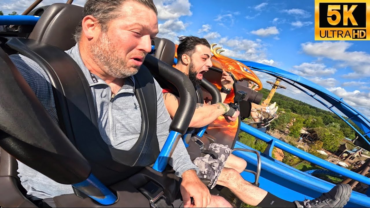 Fenix POV 5K Rider-Cam B&M Wing Coaster Toverland, Netherlands