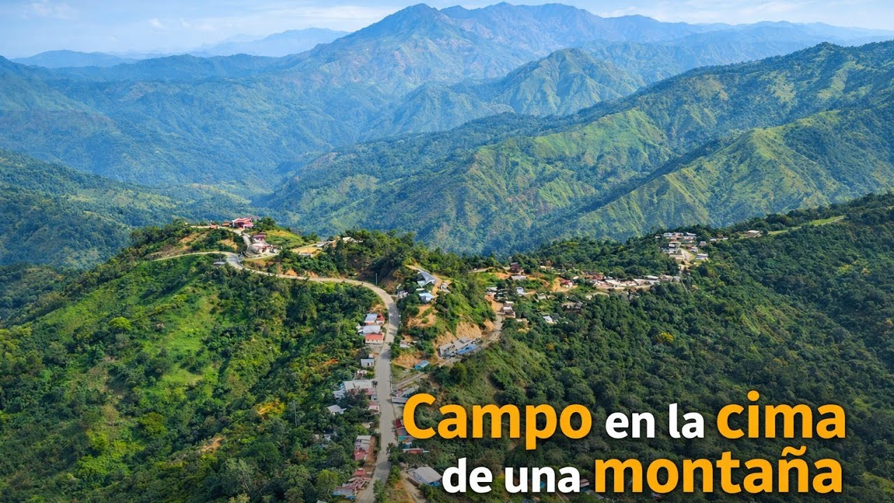 Este Campo Está OCULTO en la Cima de una Montaña en República Dominicana 🇩🇴