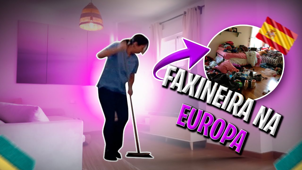 DIA A DIA DE FAXINEIRA NA ESPANHA 🇪🇸