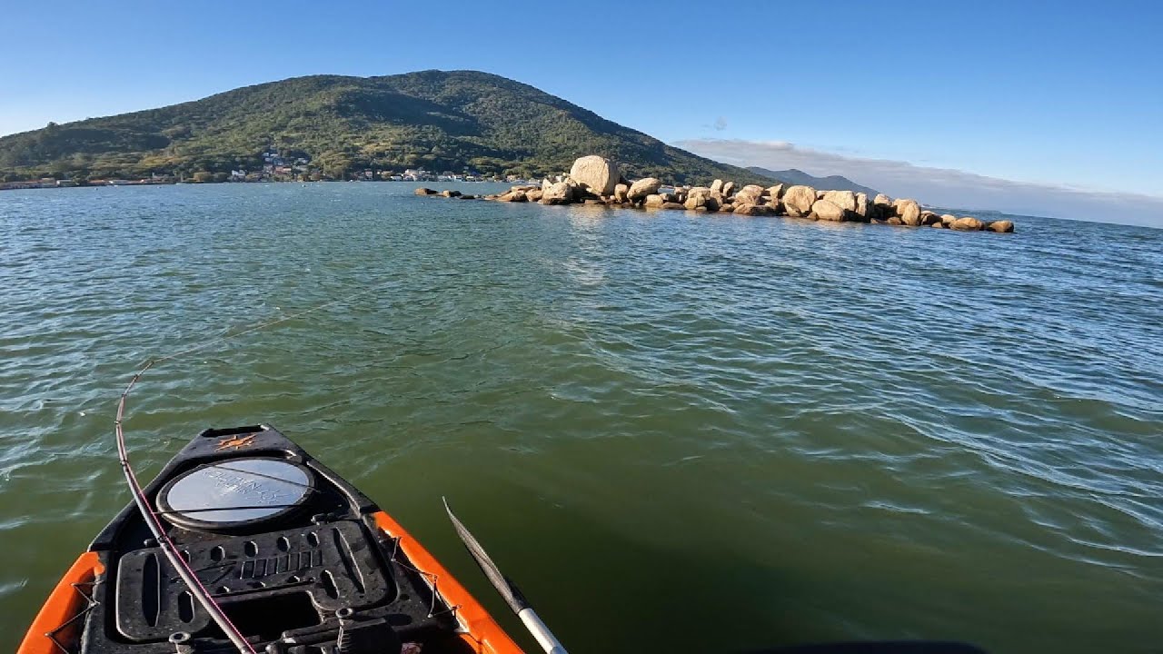 PESCARIA DE CAIAQUE NA ILHA DONA FRANCISCA - RIBEIRÃODA ILHA - FLORIANÓPOLIS