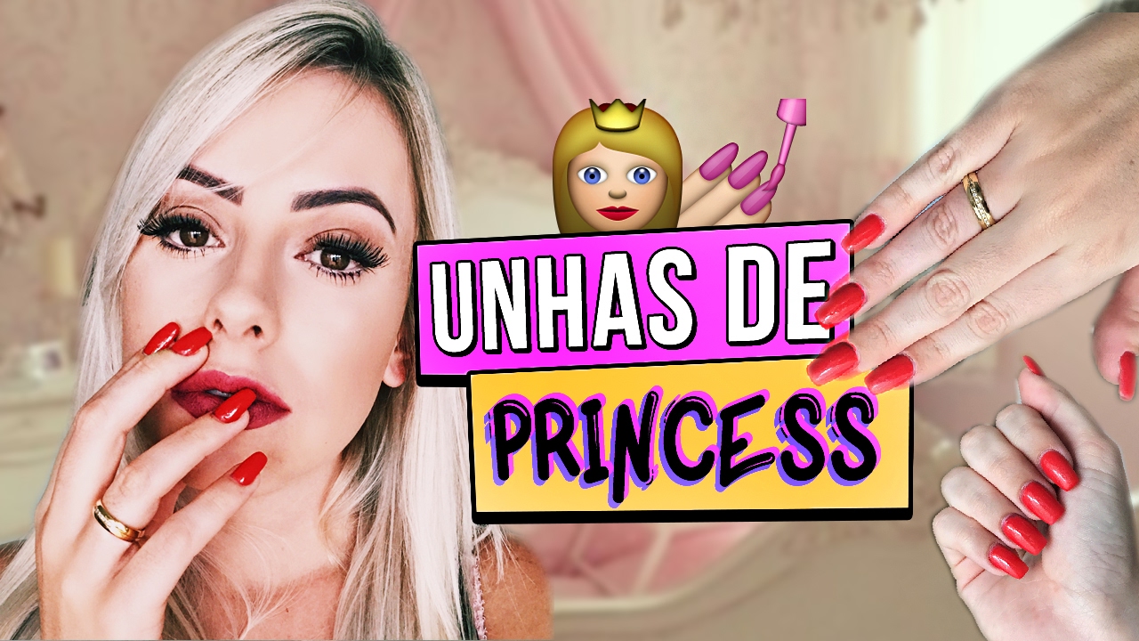 COMO TER UNHAS DE PRINCESA?