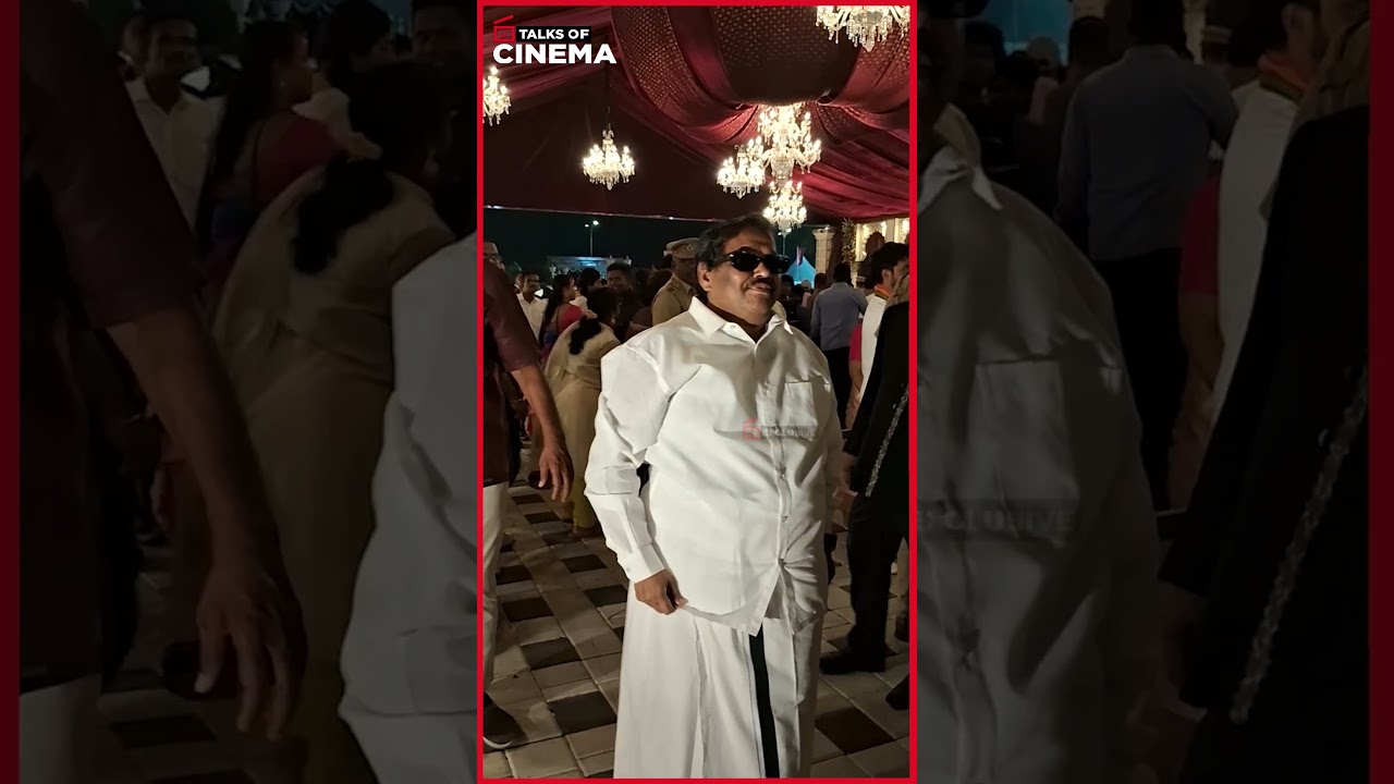 RR Tamilselvan At Ishari Ganesh Daughter Reception ! 💥