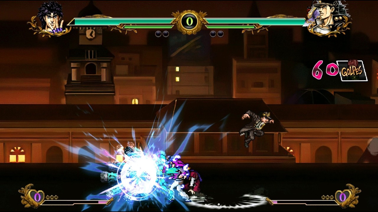 EPIC JoJo vs Jinx & Naruto Crossover Fighting Game! Pixel MUGEN Combat