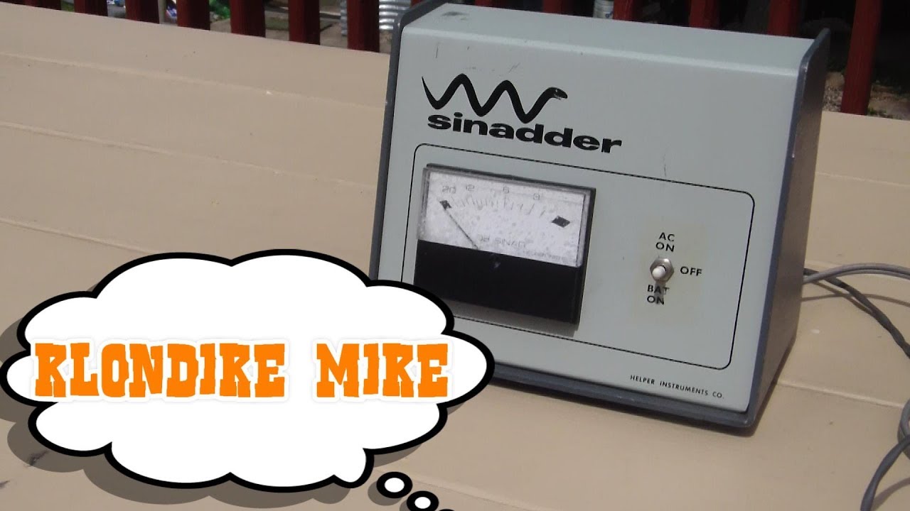 Sinadder - SINAD meter - inspection, test, calibrate