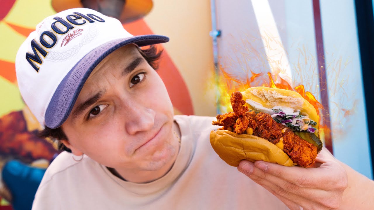 Comiendo la Hamburguesa M&aacute;s Picante del Mundo | Clavero