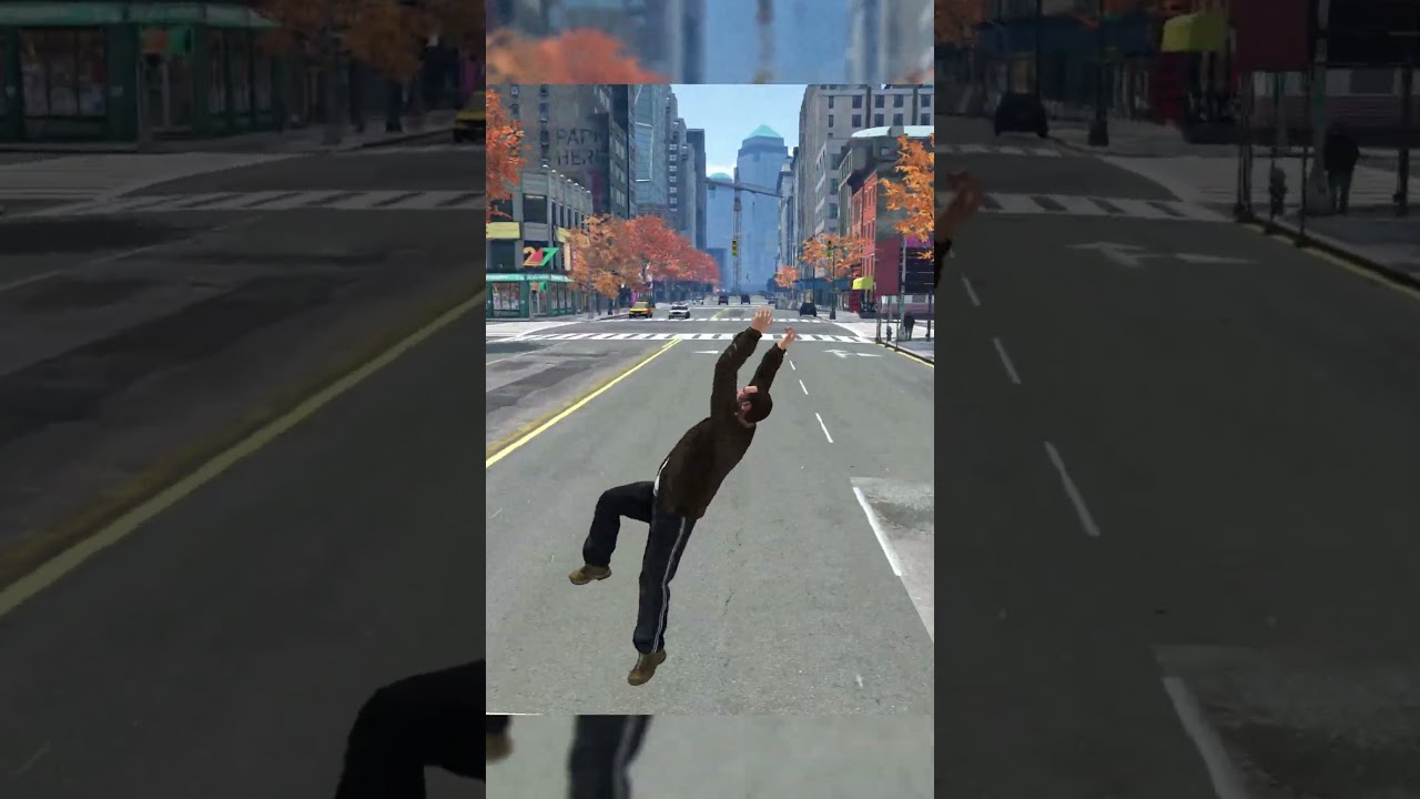Niko dramatic crash #gta #gtaiv #gta4