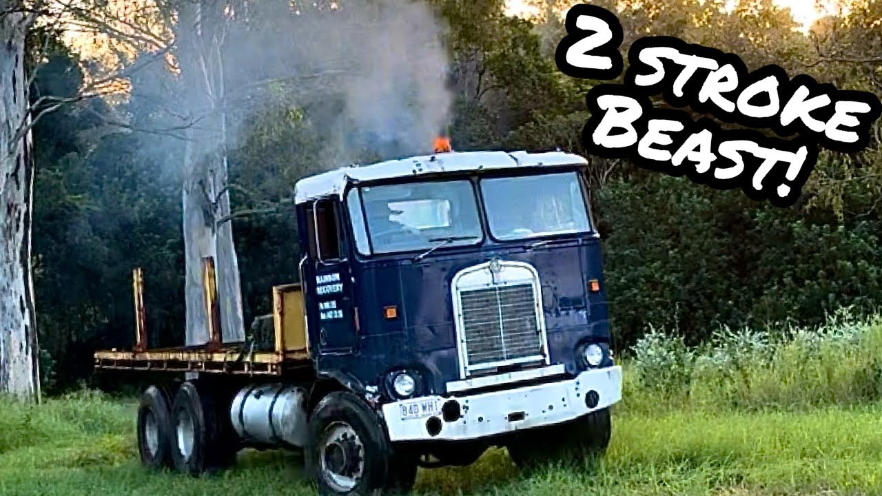 Грузовик Detroit Diesel 2 STROKE 6X6 — будет ли он нормально работать после многих лет простоя?
