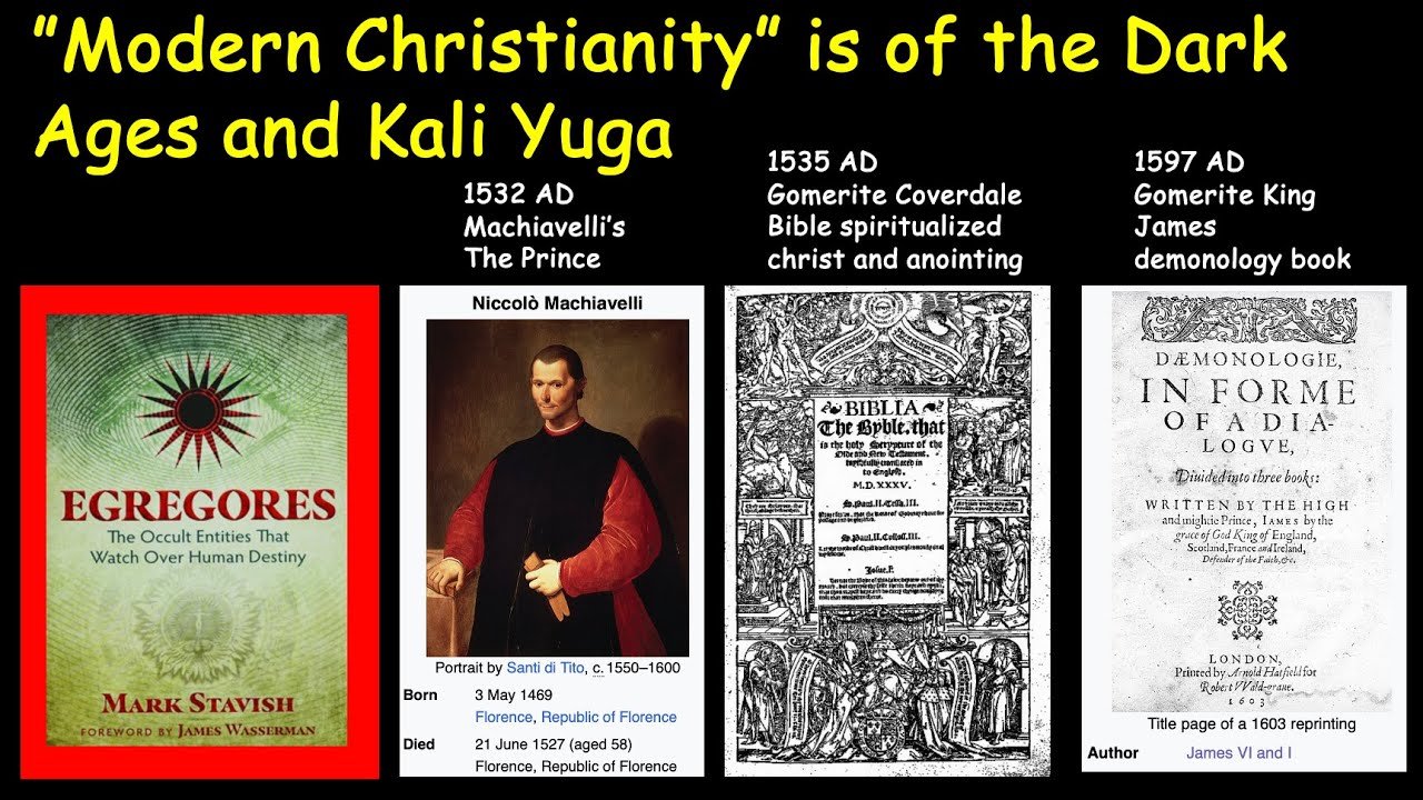 ”Modern Christianity” is of the Dark Ages and Kali Yuga