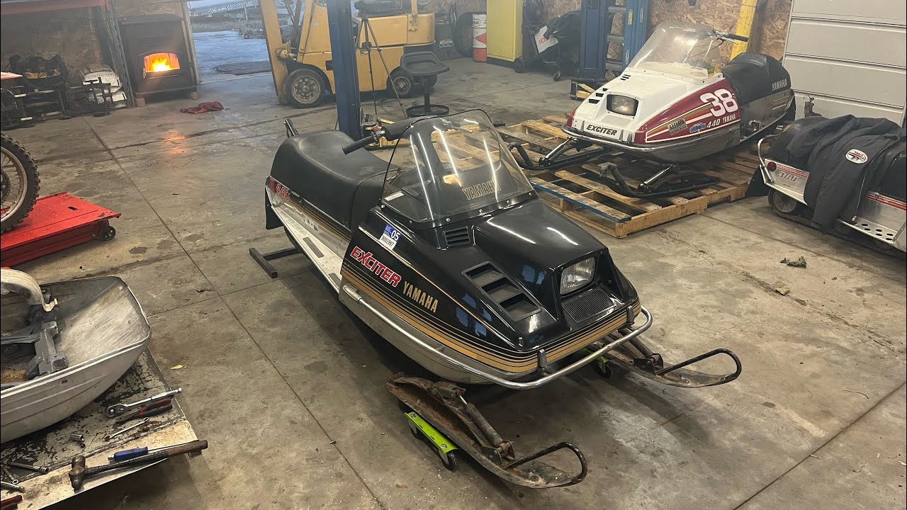 1980 Yamaha Exciter Revival Sitting for 19 Years!