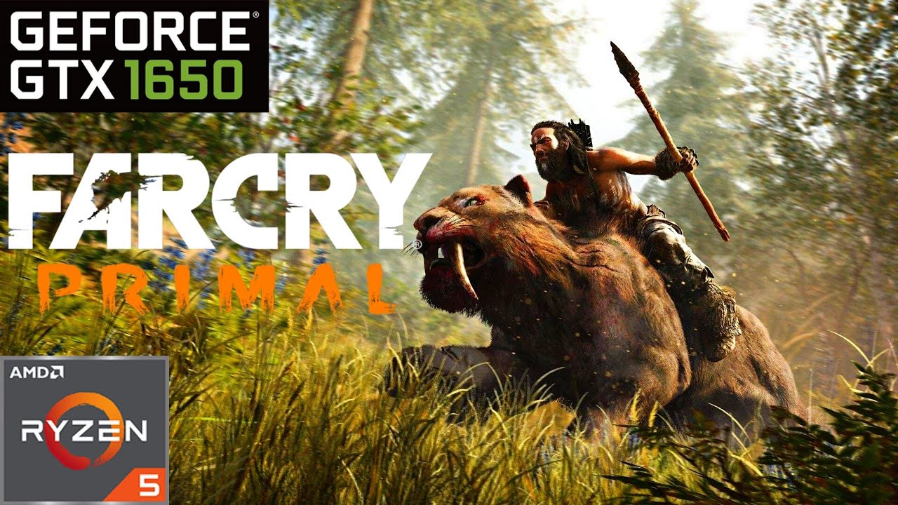 🔥 Far Cry Primal на ноутбуке GTX 1650 RYZEN 5 4600H НА САМОЙ ВЫСОКОЙ ГРАФИКЕ 🙀???