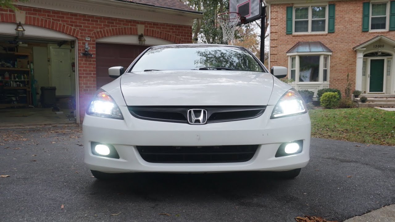 [2006-07] Honda Accord | LED Fog Light Install