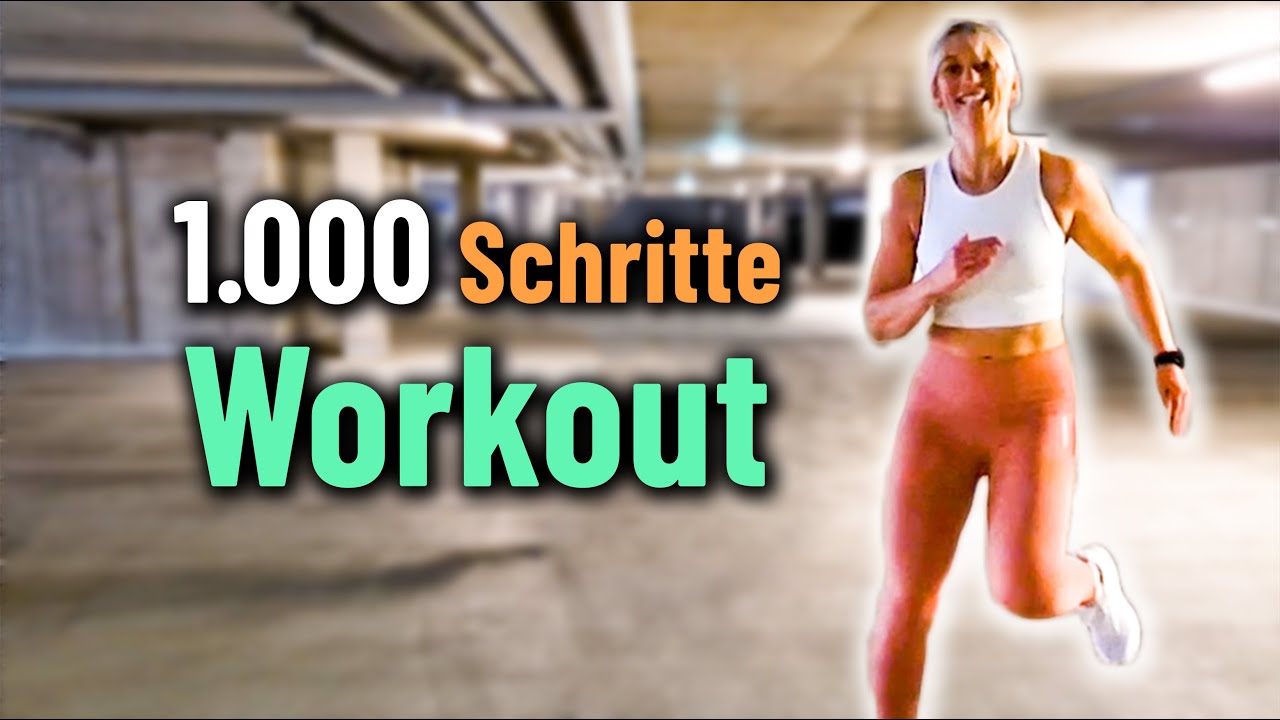 1000 Schritte Workout | Schritte sammeln zu Hause | Mile Walk
