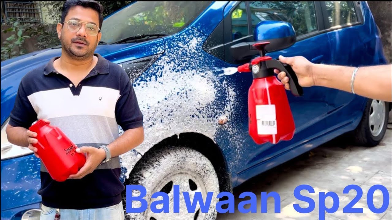 Balwaan SP 20 Manual Foam Spray Bottle Performance Test…….