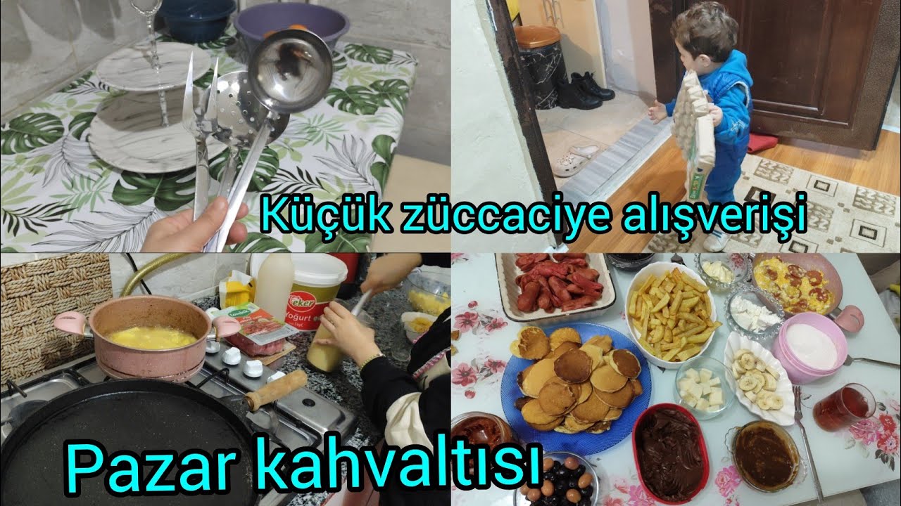 PAZAR KAHVALTISI✅ ZÜCCACİYE ALIŞVERİŞİ✅PAZAR GEZMESİ✅