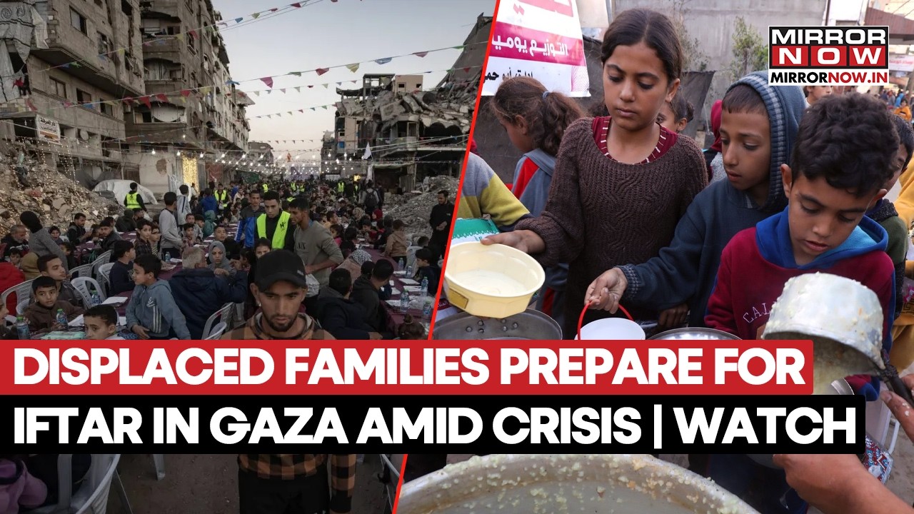 Israel-Palestine Conflict: Families In Gaza Prepare Iftar Amid Heightened Tensions In The Area