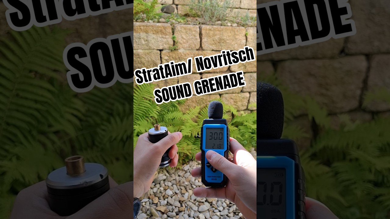 StratAim Echo/ Novritsch Gas Sound Grenade