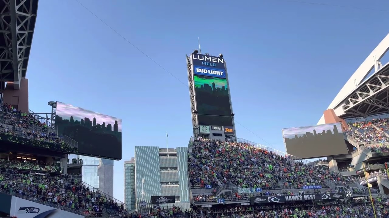 Seattle Seahawks Sept 12 vs Russell Wilson first game back hype video