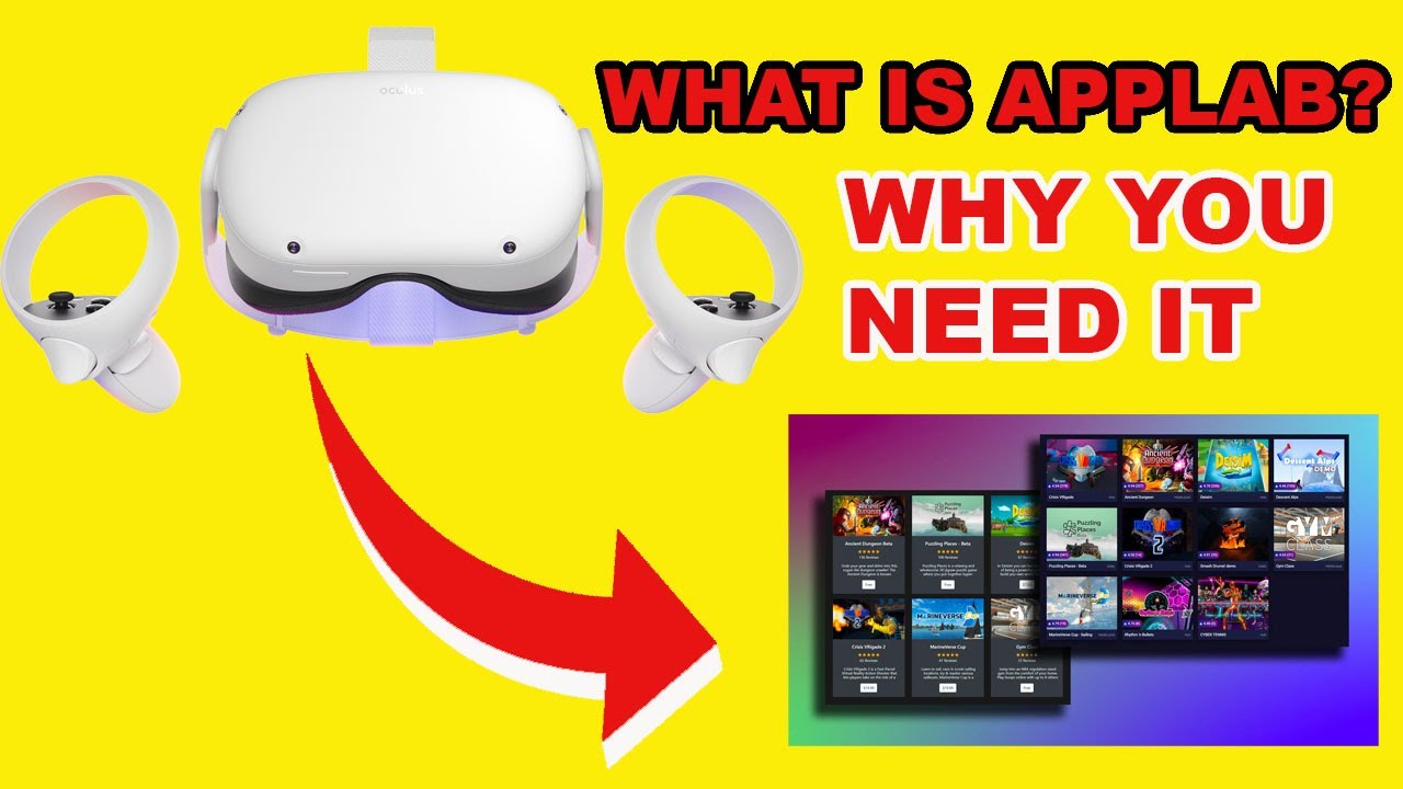 You need this if you have a quest 2  (APPLAB)