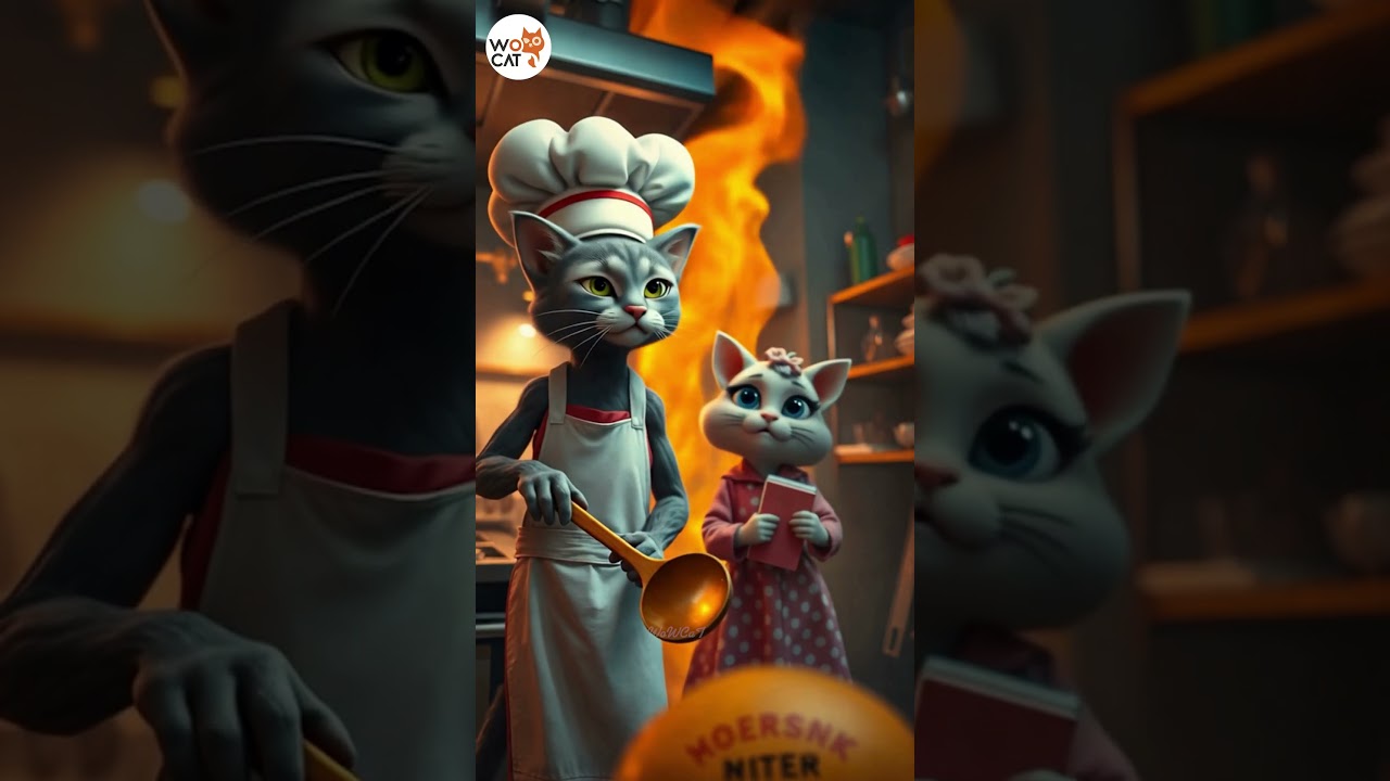 Cat Restaurant Chaos 🍽️🔥 | The Worst Kitchen with the Best Flavor!