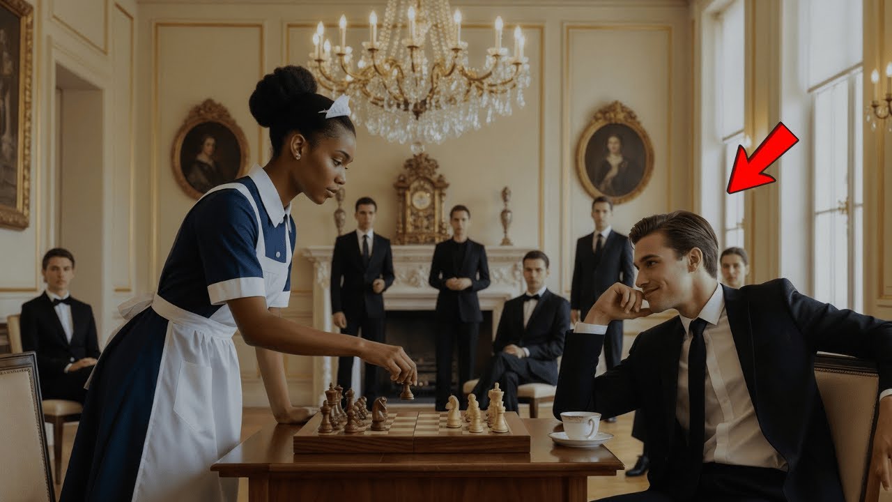 CEO Invites Black Maid to Play Chess as a Joke - But Her Move Leaves Everyone Stunned