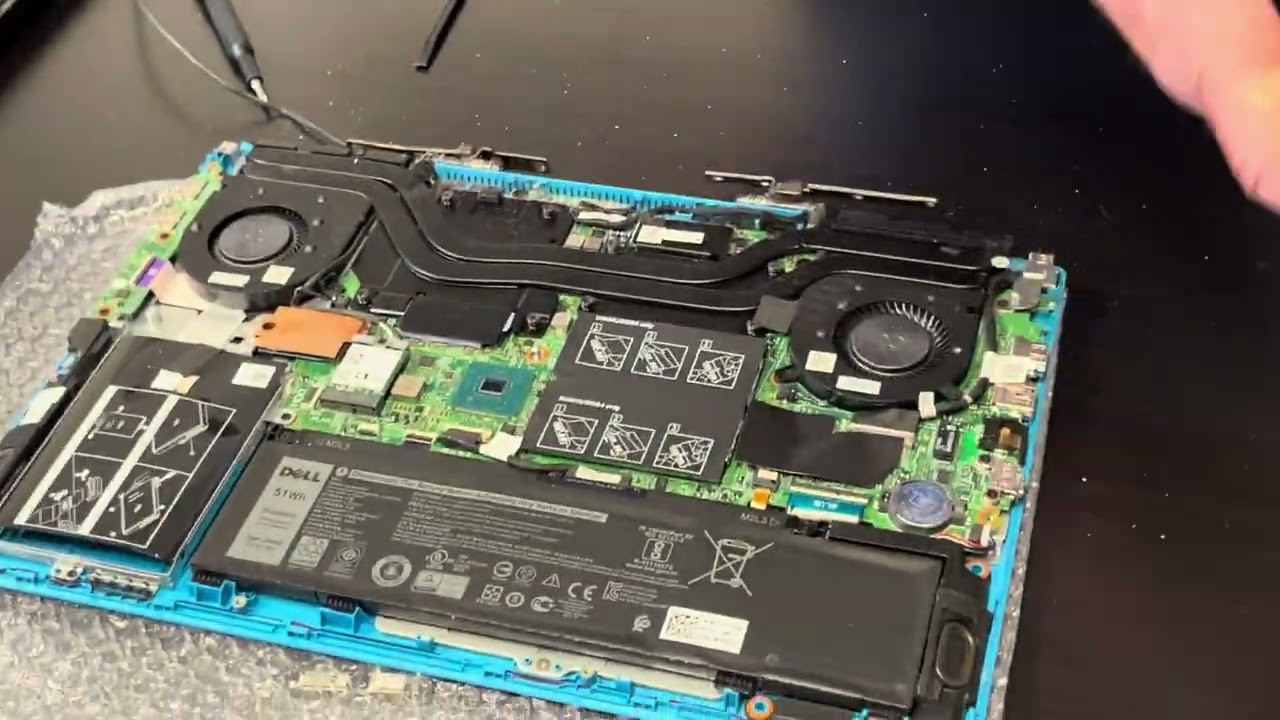 Dell G3 Repair broken hinge and back cover repair/ replacement.