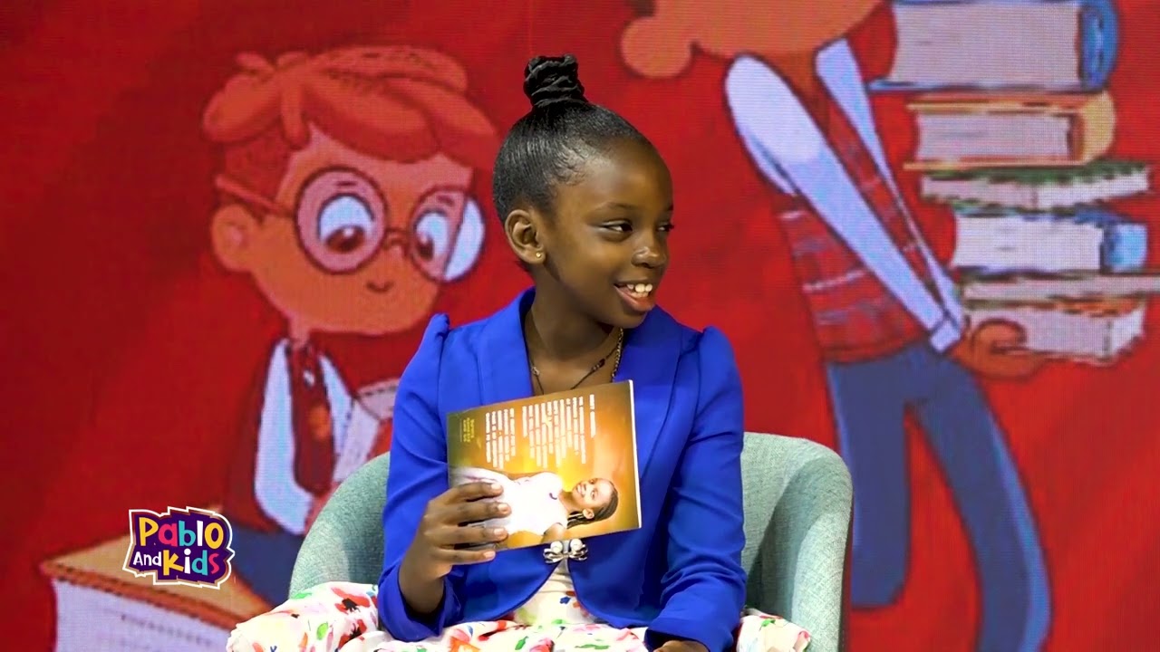8YR OLD GENESIS JACKSON IS A PROLIFIC WRITER ON PABLO AND KIDS SHOW