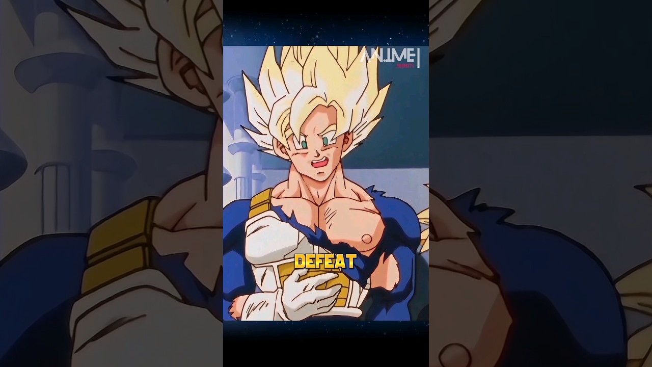 Goku Tells Vegeta He's the Strongest 🥶 #dragonball #dragonballz #goku #vegeta #anime #shorts