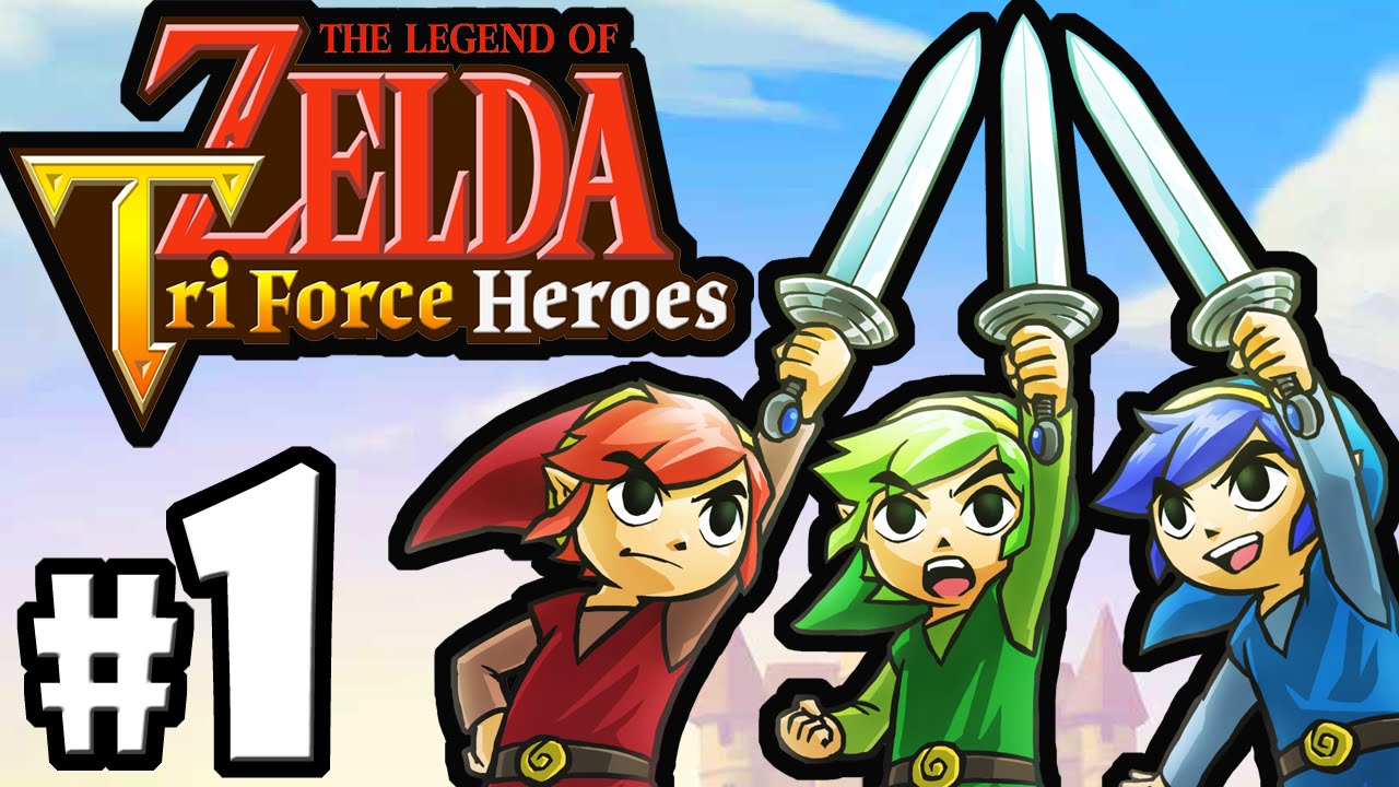 The Legend of Zelda Triforce Heroes PART 1 Gameplay Walkthrough Online Co-Op (Story Intro) 3DS