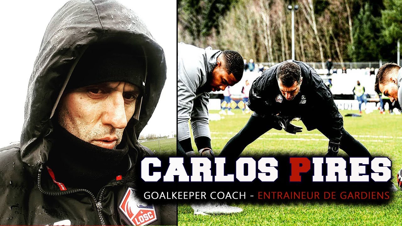 Entrainement de gardiens avec Carlos Pires  du LOSC / Specific goalkeeper training #8