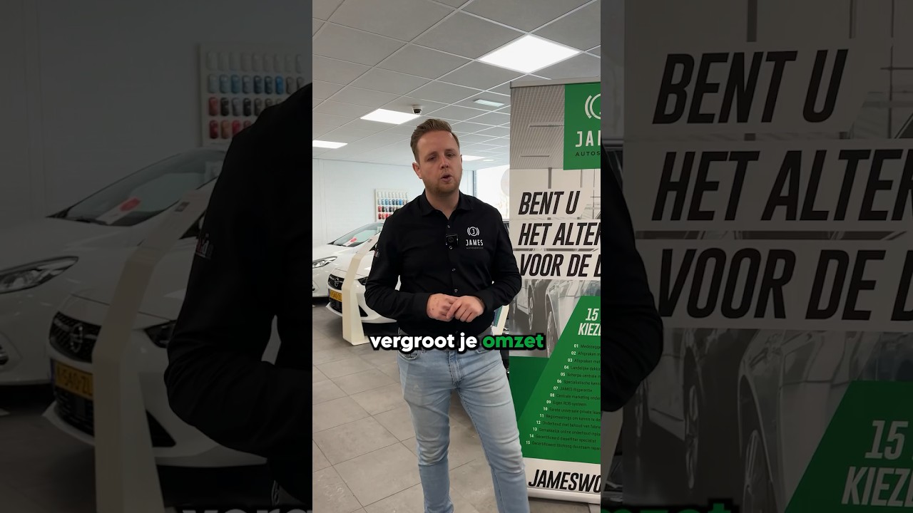 Waarom jij franchisenemer bij JAMES wilt worden! 🚘 