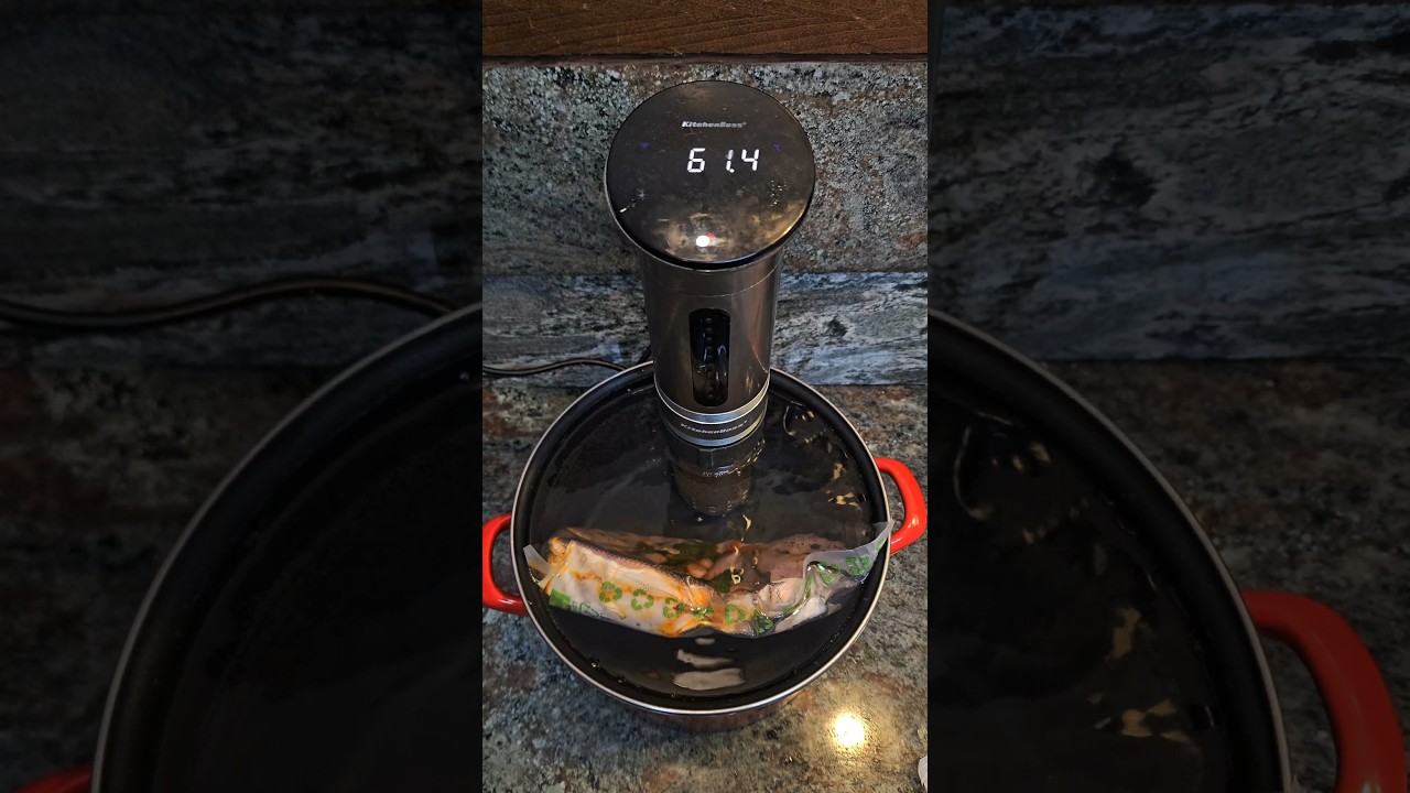 Sous Vide BBQ Сувид свиная вырезка и овощи на мангале