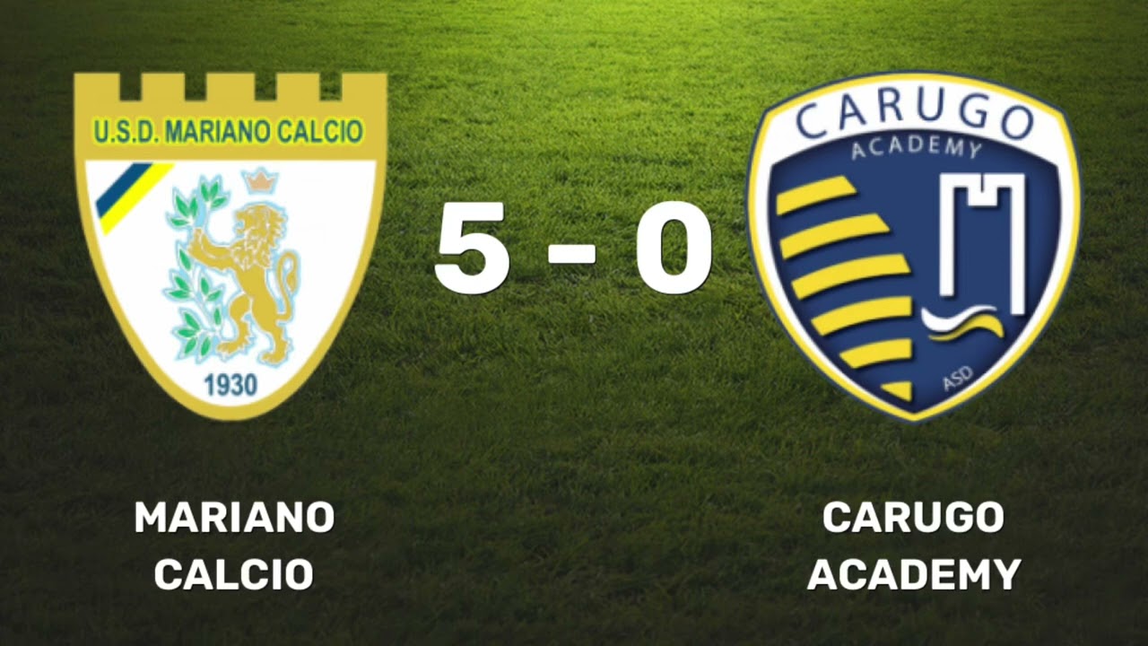MARIANO CARUGO 5-0 | HIGHLIGHTS Juniores Regionale Coppa Lombardia