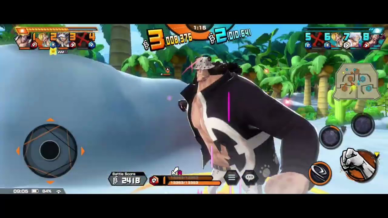 Kuma and Bonny One Piece ワンピース bounty rush fun match game play #onepiecebountyrush #opbr #onepiece 