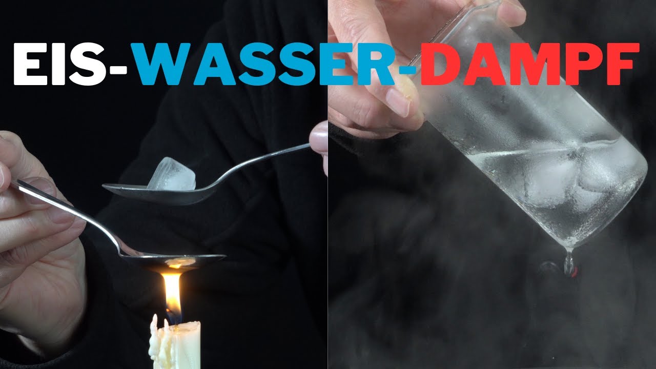 Eis schmelzen und Wasser verdampfen – Kita Experimente zum Wasserkreislauf