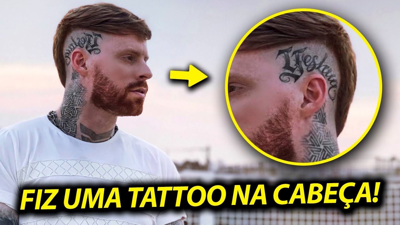 Minha Nova TATUAGEM na CABEÇA (e o seu significado)!