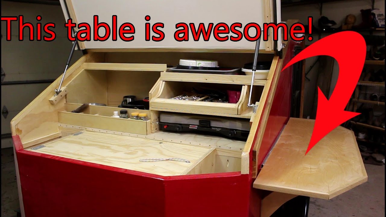 Tear Drop Camper Build 9: The Galley