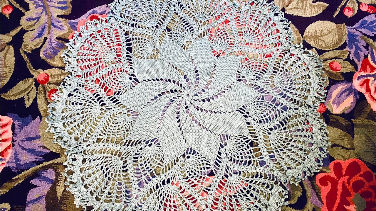 教程勾织美丽的圆台饰（1）Tutorial: Crocheting a Beautiful Round Frustum Ornament (1)💘
