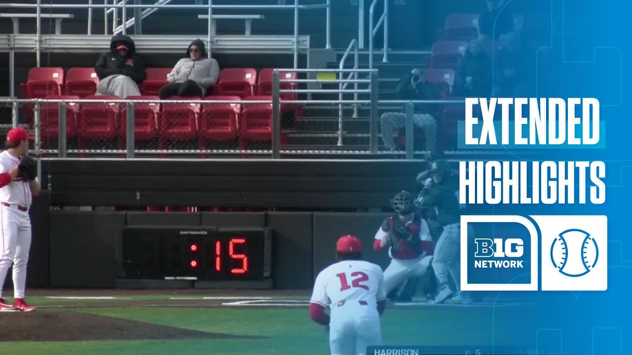 Michigan State at Rutgers | EXTENDED HIGHLIGHTS | Big Ten Baseball | 03/13/2026