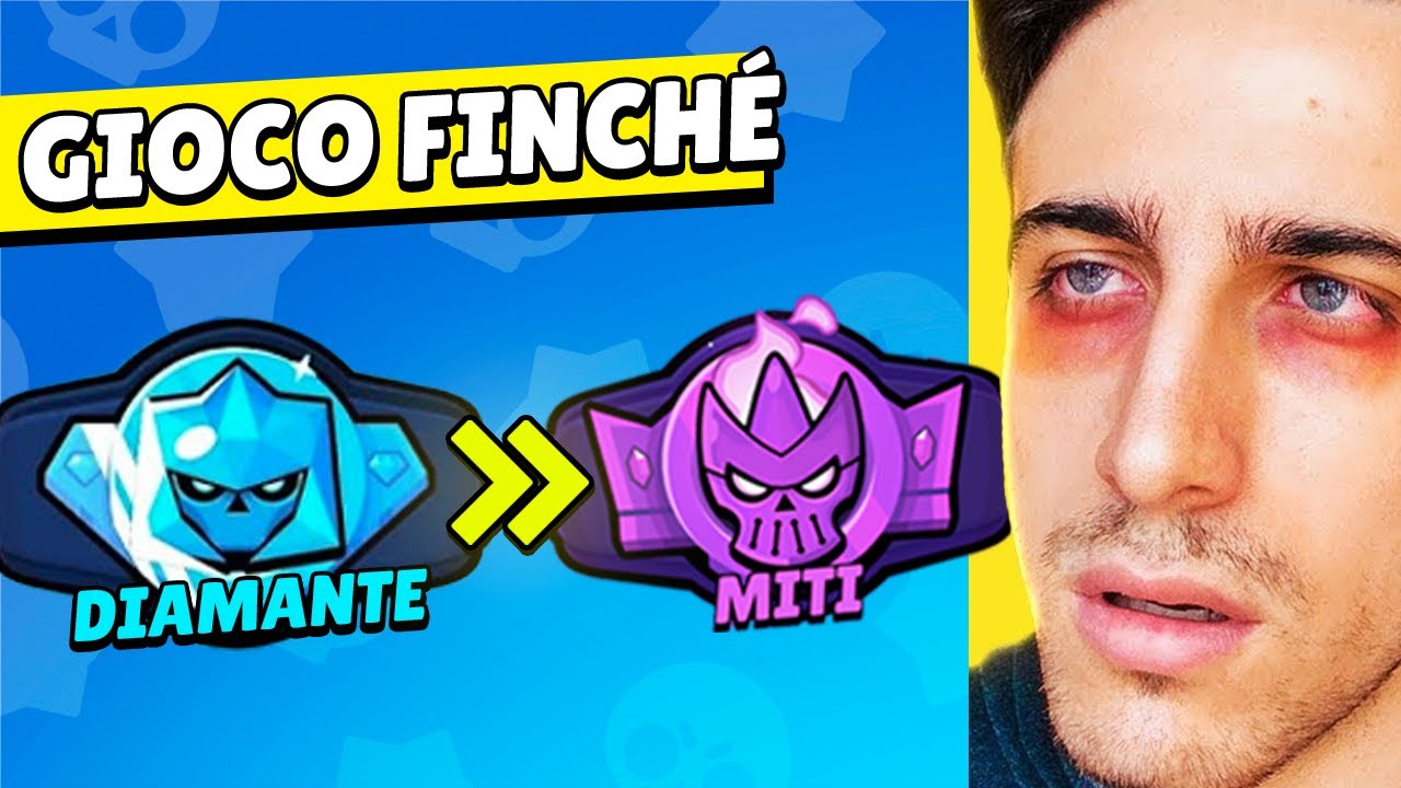 Gioco Finché NON ARRIVO a MITI coi RANDOM in Ranked! Brawl Stars ITA!