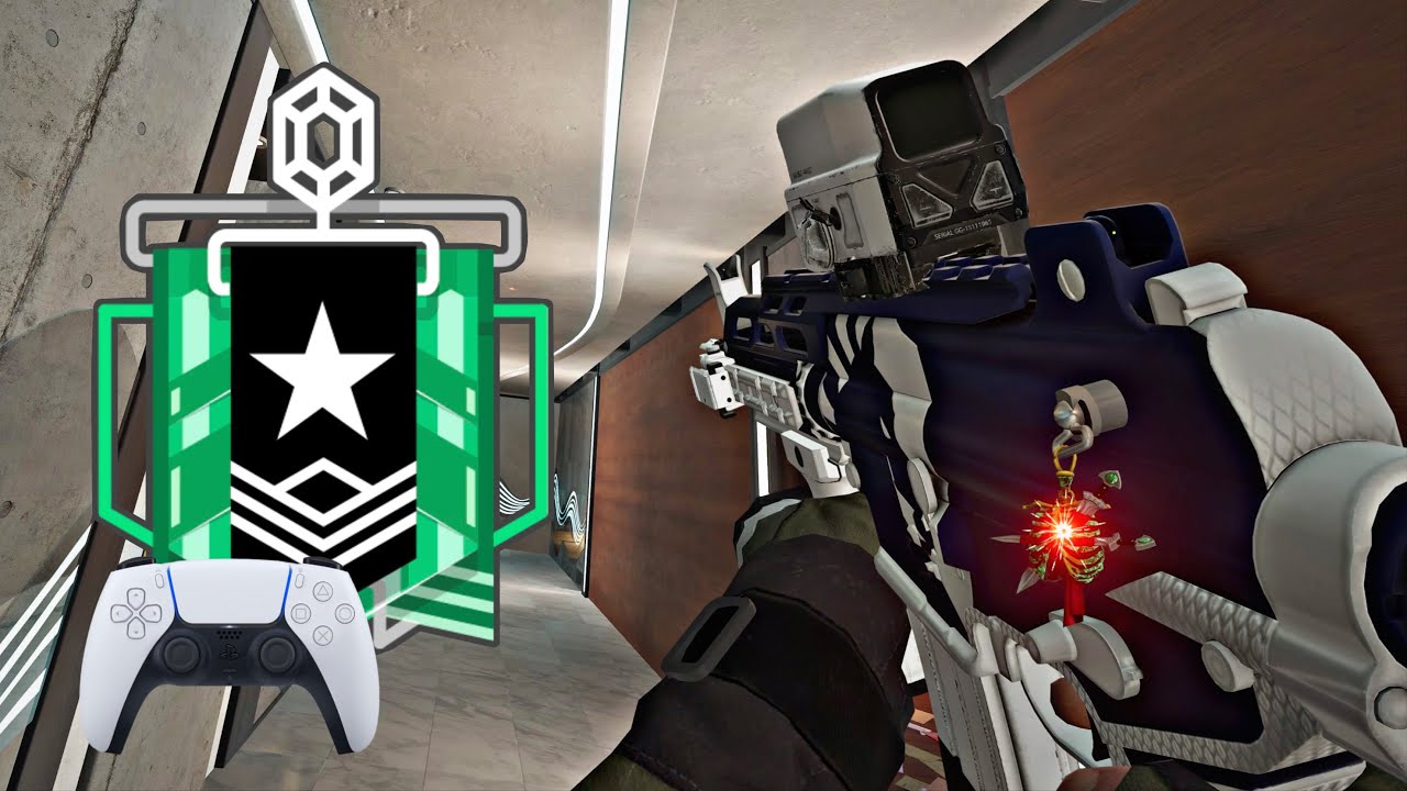 【R6S】PADの神 THE BEST CONTROLLER PLAYER【勘違いキル集】