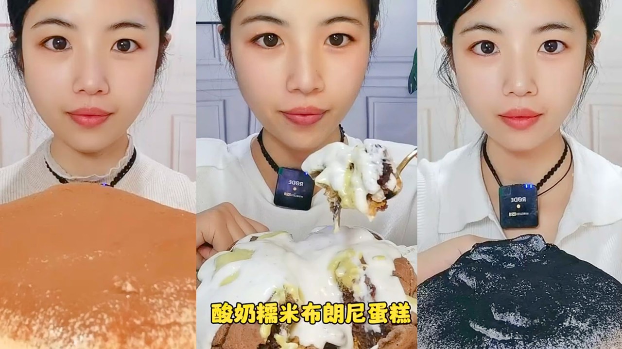 Homemade Cake and Brownie Eating Show | Calm Dessert Mukbang #154