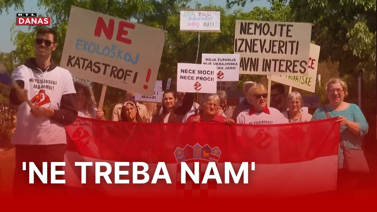 Pobuna u hrvatskom gradu zbog skupocjenog megaprojekta: 'Ljudi nikome ne vjeruju | RTL Danas