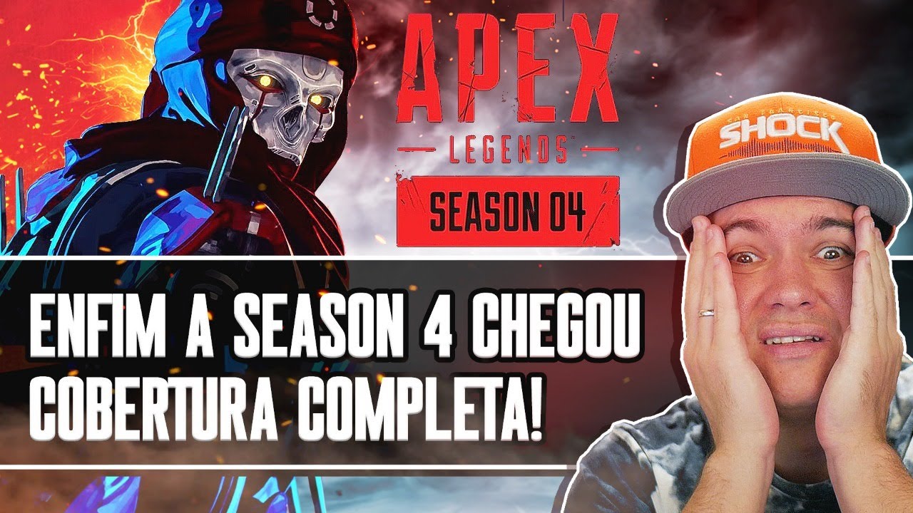 LANÇAMENTO DA SEASON 4 DO APEX LEGENDS, COBERTURA COMPLETA!